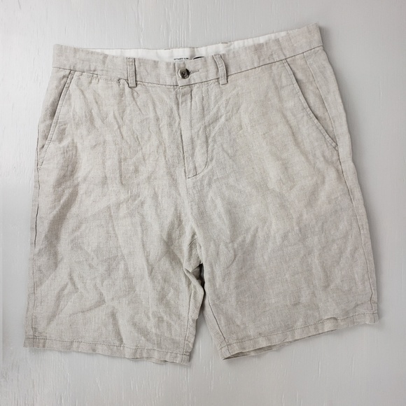 old navy mens linen shorts